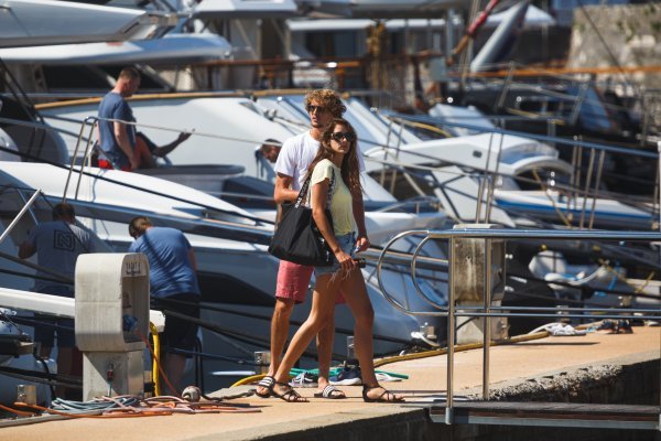 Alexander Zverev s djevojkom Brendom