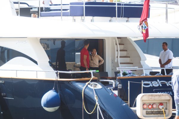 Novak Đoković s obitelji na jahti Asha