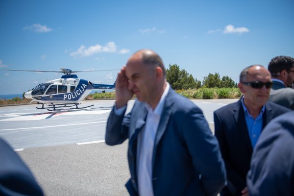 Pokazna vježba povodom uspostavljanja Hitne helikopterske službe