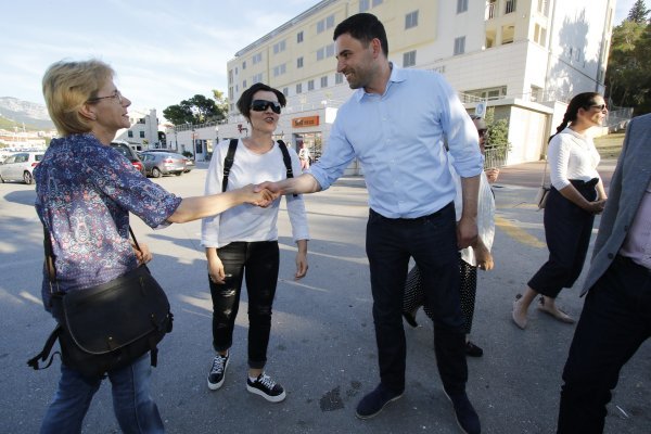 Predizborni skup Restart koalicije u Makarskoj