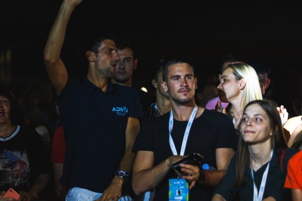 Novak Đoković i Donna Vekić