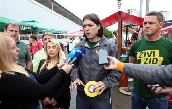 Karlovac: Sinčić predstavio kandidate Živog zida za VII izbornu jedinicu