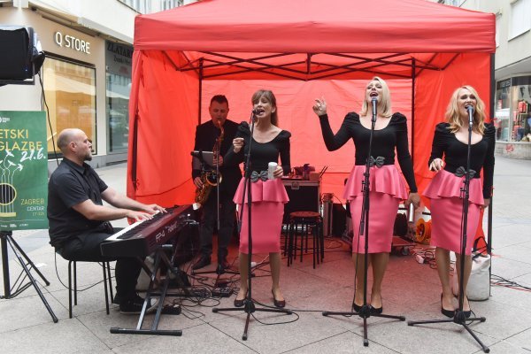 U povodu Svjetskog dana glazbe na glavnim zagrebačkim trgovima održani mnogi koncerti