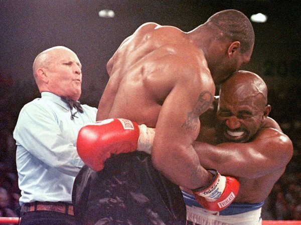 Mike Tyson i Evander Holyfield