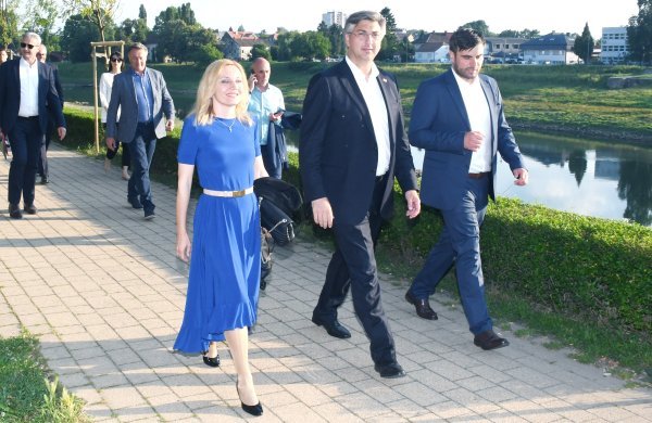 Andrej Plenković u Sisku