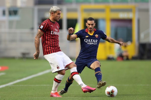 Serie A, Milan (Theo Hernandez) - Roma (Davide Zappacosta)