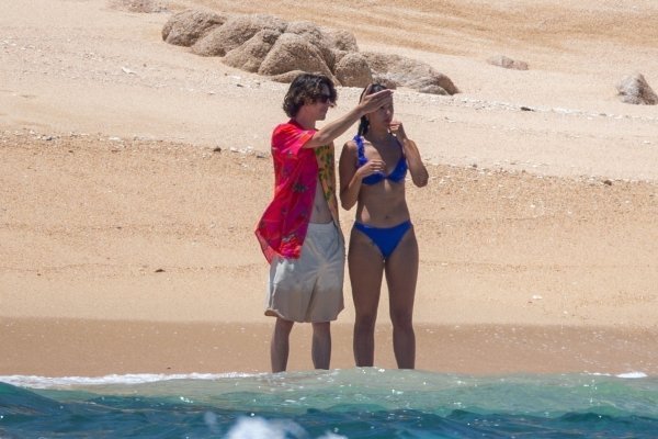 Eiza Gonzalez i Timothee Chalamet