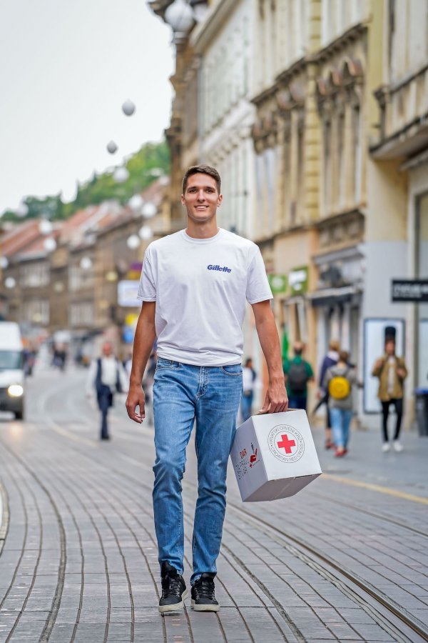 Fran Peterlin_Pomaganje je sastavni dio mog života, baš kao i sport. Zahvalan sam što me Gillette prepoznao kao primjer drugima