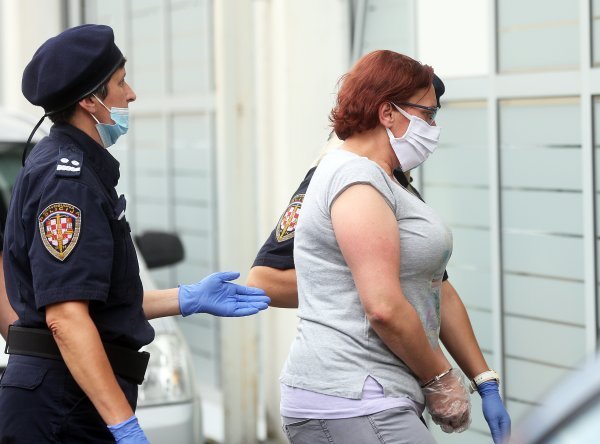 Smiljana Srnec dolazi na izricanje presude