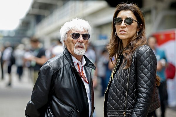 Bernie Ecclestone i Fabiana Flosi