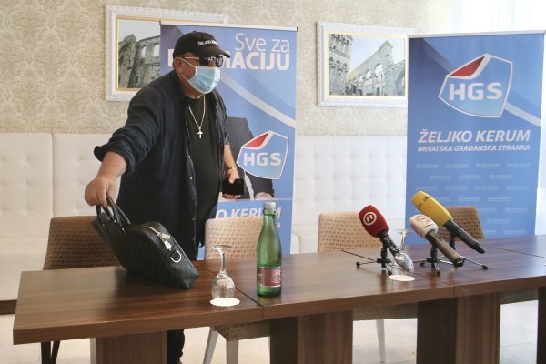 Predstavljanje kandidata na listi Željka Keruma