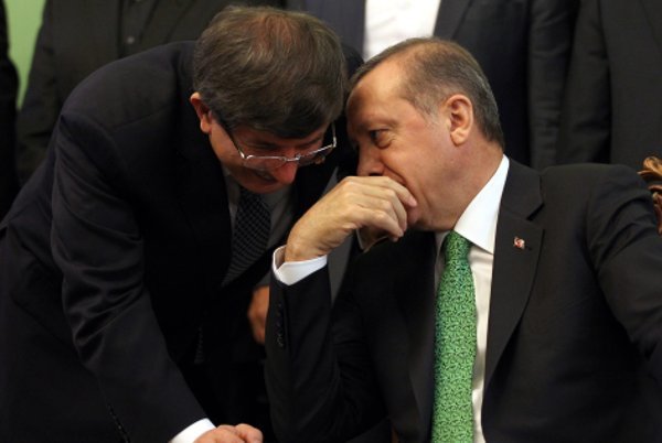 Ahmet Davutoglu i Recep Tayyip Erdogan