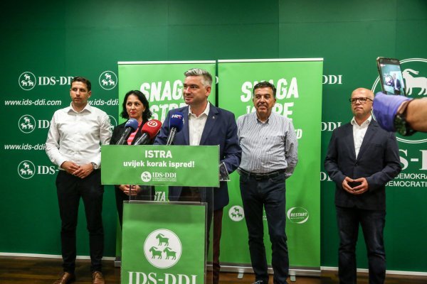 Izjave u stožeru IDS-a nakon prebrojavanja glasačkih listića