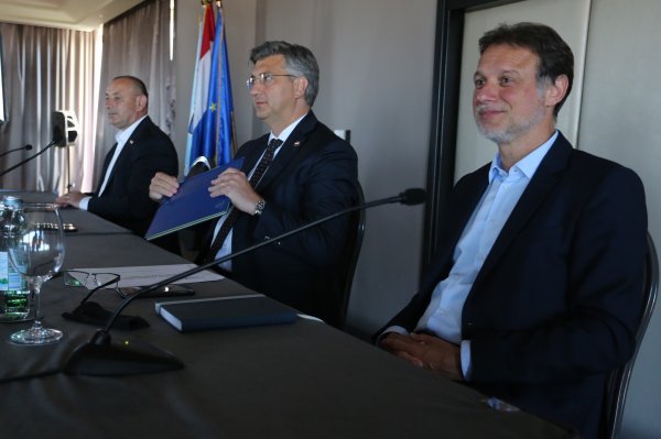 Tomo Medved, Andrej Plenković, Gordan Jandroković