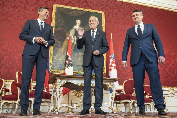 Trilaterala Zorana Milanovića, Alexandra van der Bellena i Boruta Pahora u Beču