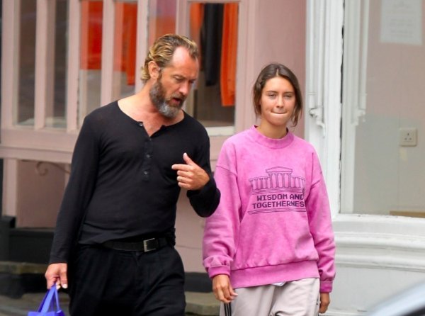 Jude Law i kćer Iris