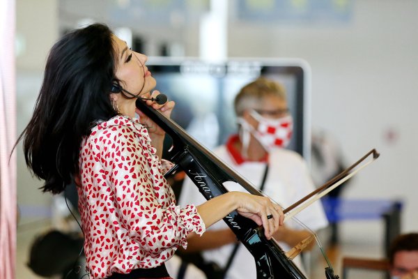 Koncert Ane Rucner u zračnoj luci 'Dr. Franjo Tuđman'