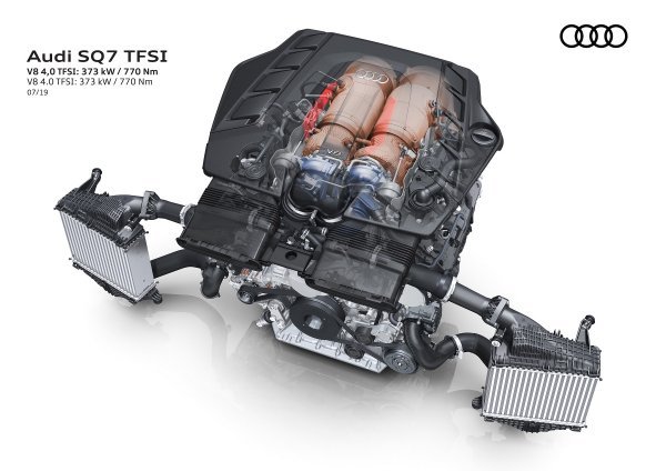 V8 4.0 TFSI motor