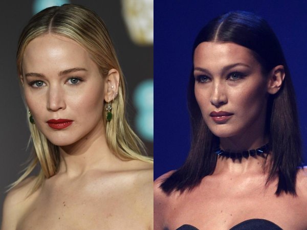 Jennifer Lawrence, Bella Hadid