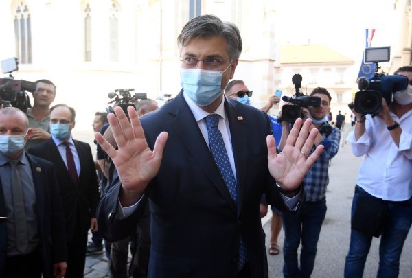 Andrej Plenković dolazi u Sabor