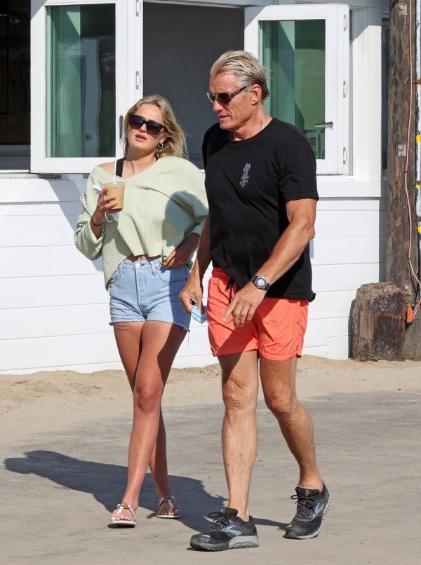 Dolph Lundgren i Emma Krokdal