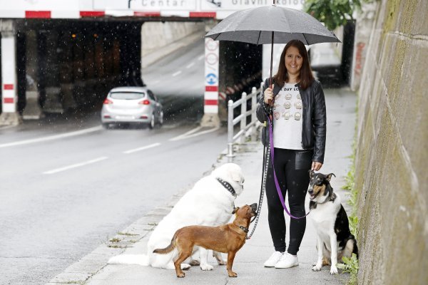 'Možete li vjerovati? Plivala sam u Miramarskoj do automobila koji tone? Zbilja, kolike su šanse da se to dogodi', kaže Mrčela