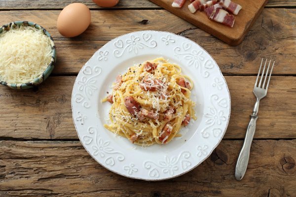 Tjestenina a la carbonara