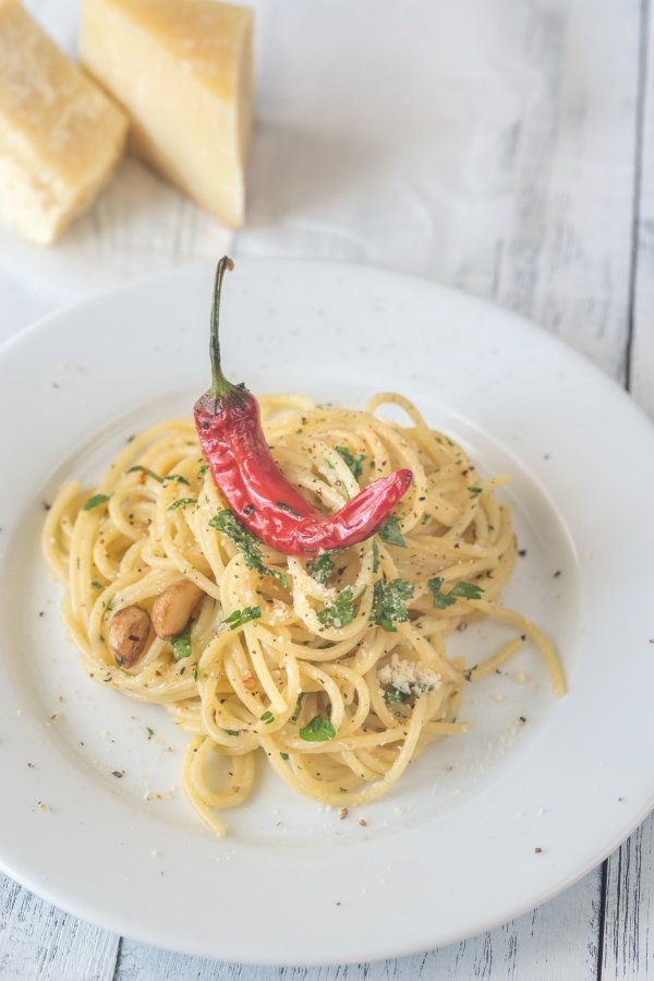 Tjestenina aglio e olio