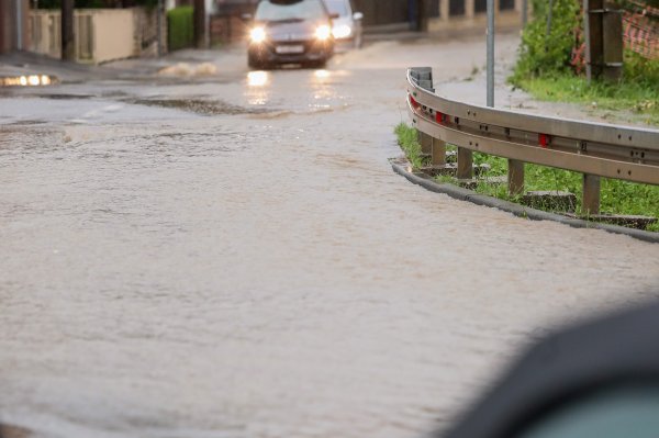 Pljusak u Zagrebu
