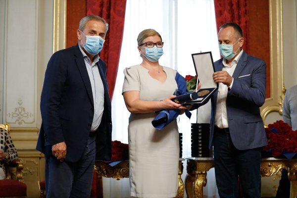 Milan Bandić podijelio medalje Grada Zagreba