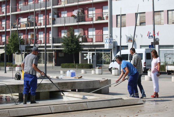 Uređenje Knina za proslavu 25. godišnjice VRO Oluja