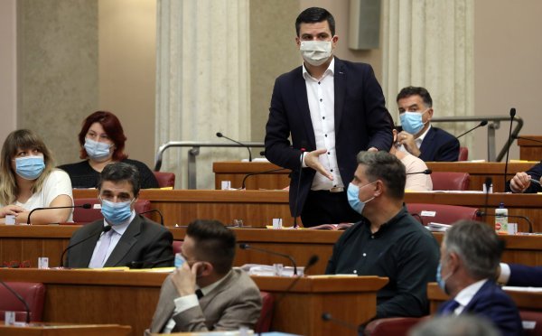 Glasanje o Zakonu o obnovi Zagreba nakon potresa