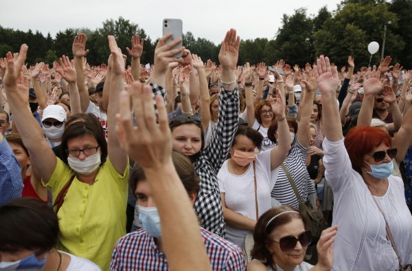 Simpatizeri Svetlane Tihanovskaje 