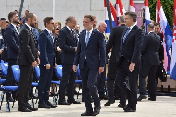 Gordan Jandroković, Boris Milošević,  Andej Plenković, Zdravko Marić