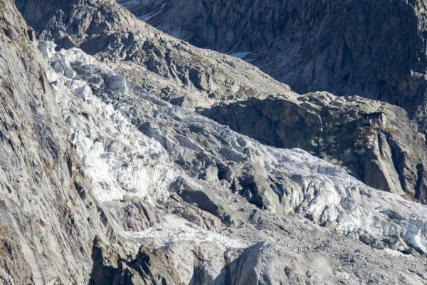ledenjak Panpincieux na Mont Blancu