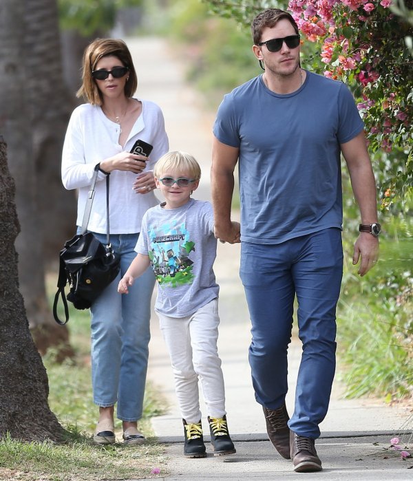 Katherine Schwarzenegger i Chris Pratt s njegovim sinom Jackom