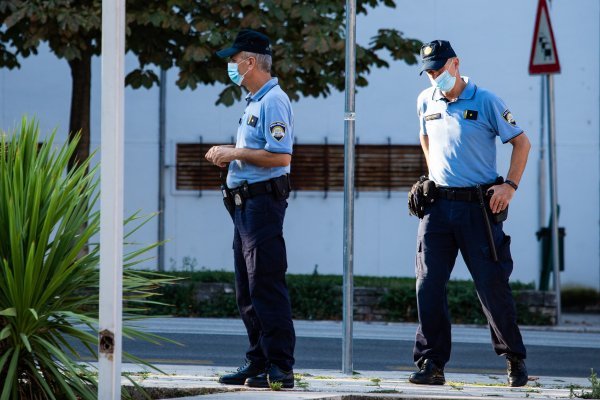 Policijsko osiguranje zbog suđenja Fillipu Zavadlavu