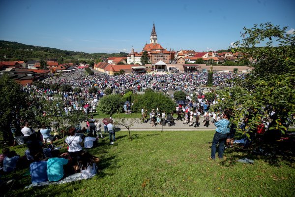 Proslava blagdana Velike Gospe u Mariji Bistrici