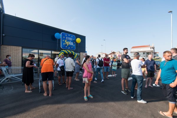 Otvorenje prve trgovine Eurospina u Zadru
