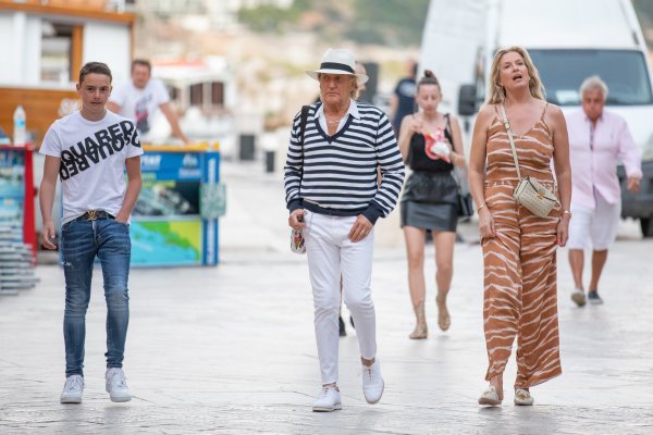 Penny Lancaster i Rod Stewart