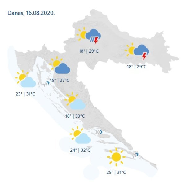 Prognoza 16.8.