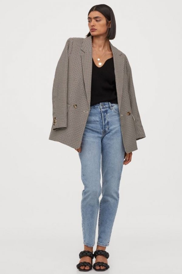 H&M Mom High Ankle Jeans