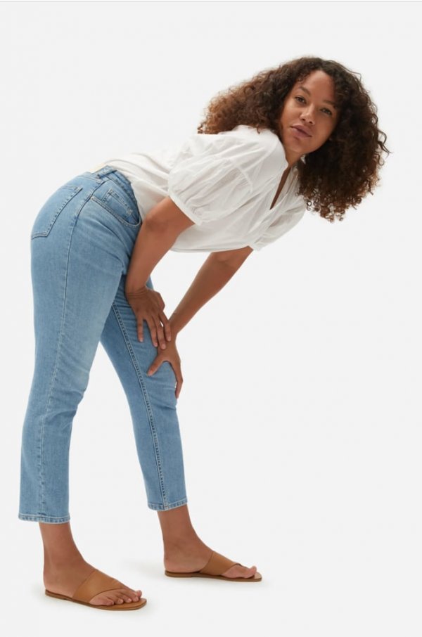 Everlane The Curvy Cheeky Straight Jean