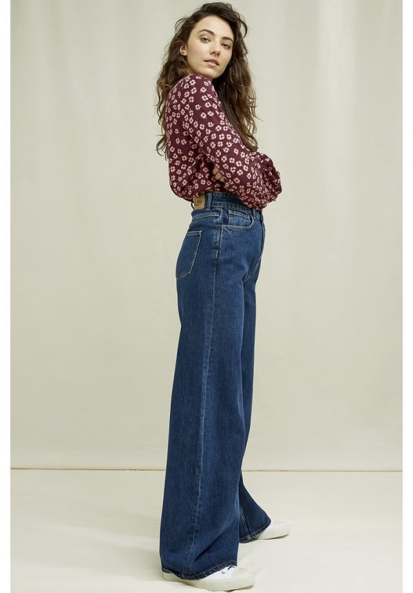 People Tree Flora Wide Leg Jeans