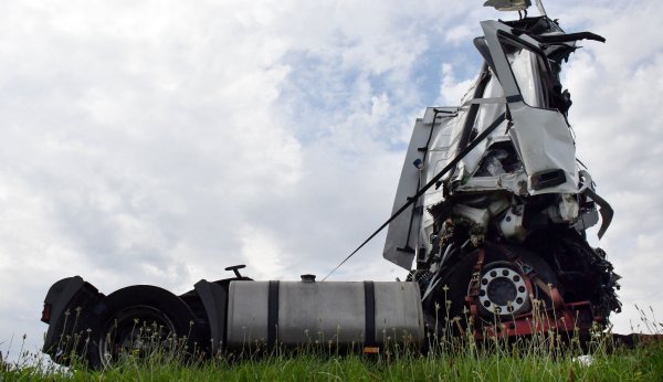 Na autocesti A3 kod Slavonskog Broda sudarila se dva kamiona