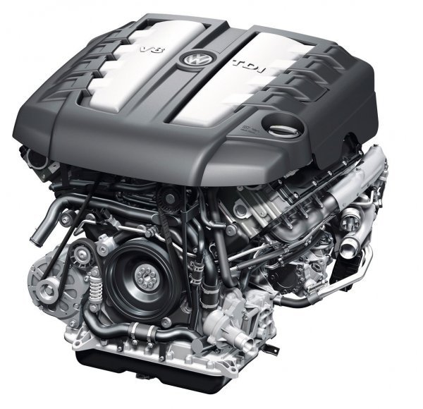VW V8 TDI motor snage 421 KS (310 kW)