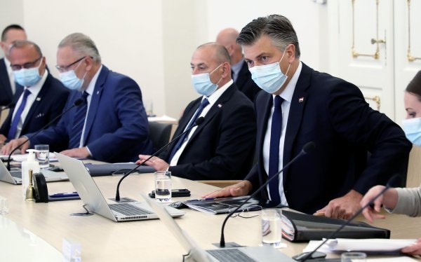 Sjednica Vlade u Banskim dvorima