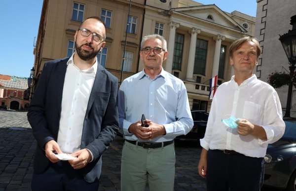 Konferencija za medije saborskih zastupnika platforme Možemo