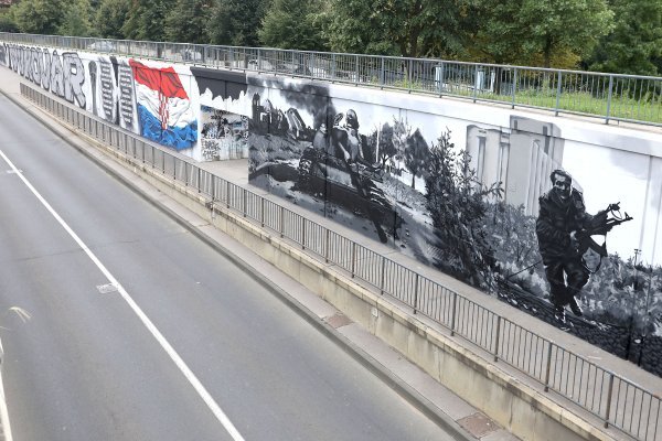 Mural BBB-a posvećen Vukovaru