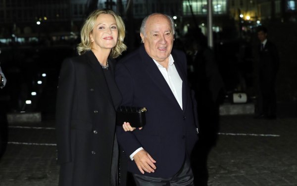 Amancio Ortega i Flora Perez